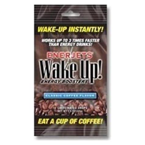 Gouttes énergisantes Enerjets Wake Up - Saveur café classique (12 unités)