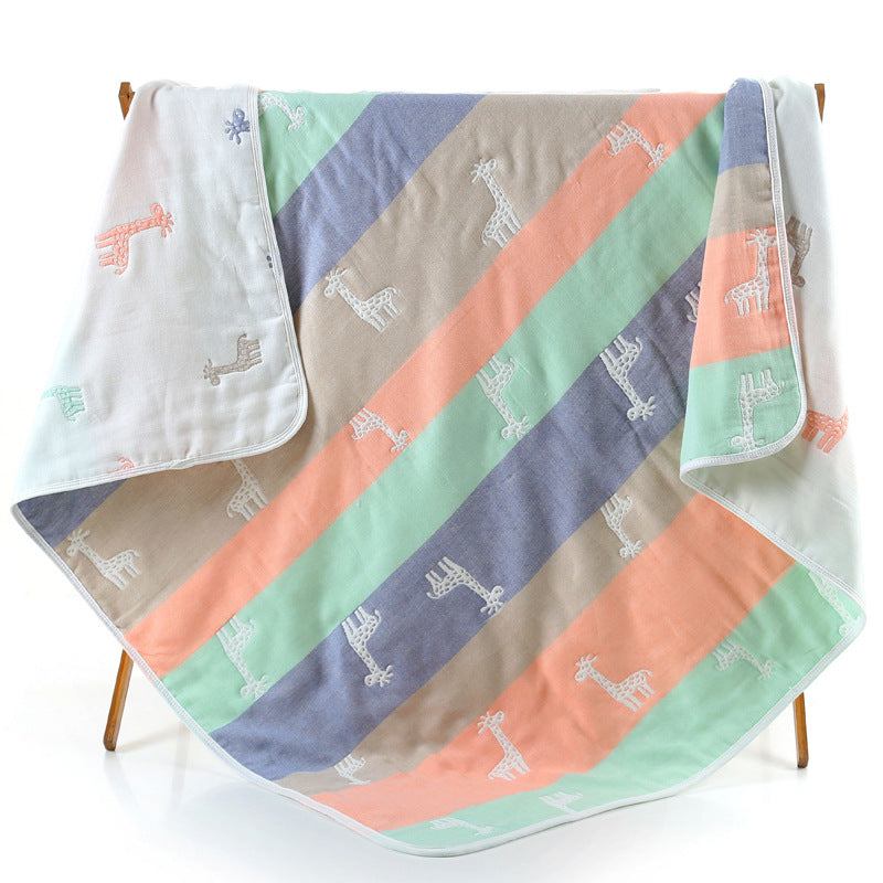 Manta de Recepción Premium 100% Algodón - 110x110cm
