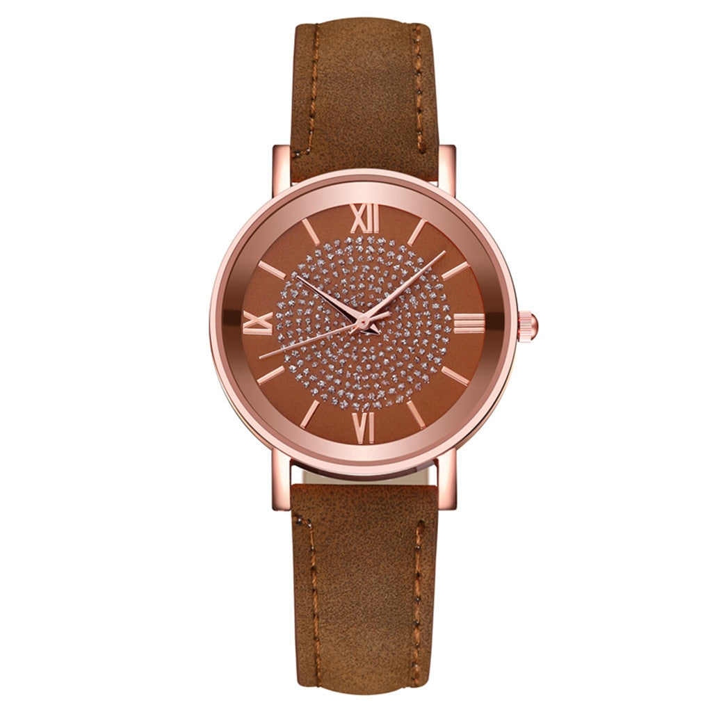 Luxury Watches Quartz  Watch Stainless Steel Dial Casual Bracele Watch - Korvel