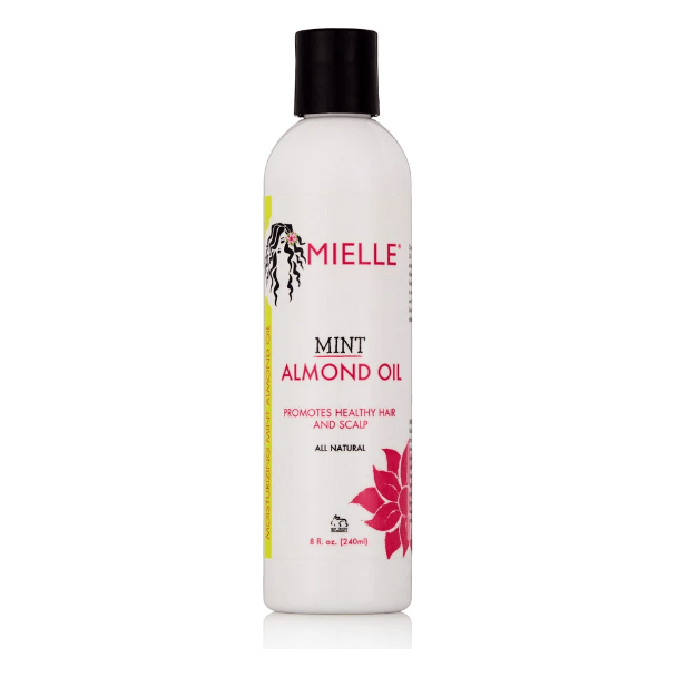 Huile d'amande menthe biologique Mielle - 8 oz