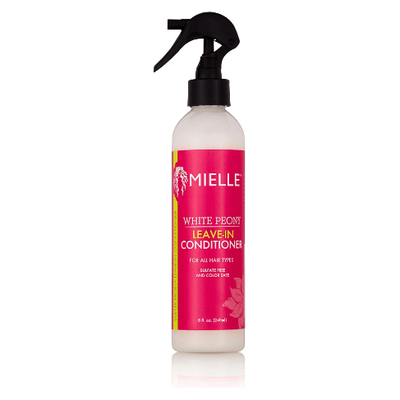 Acondicionador sin enjuague Mielle Peony Blanco 8 Oz
