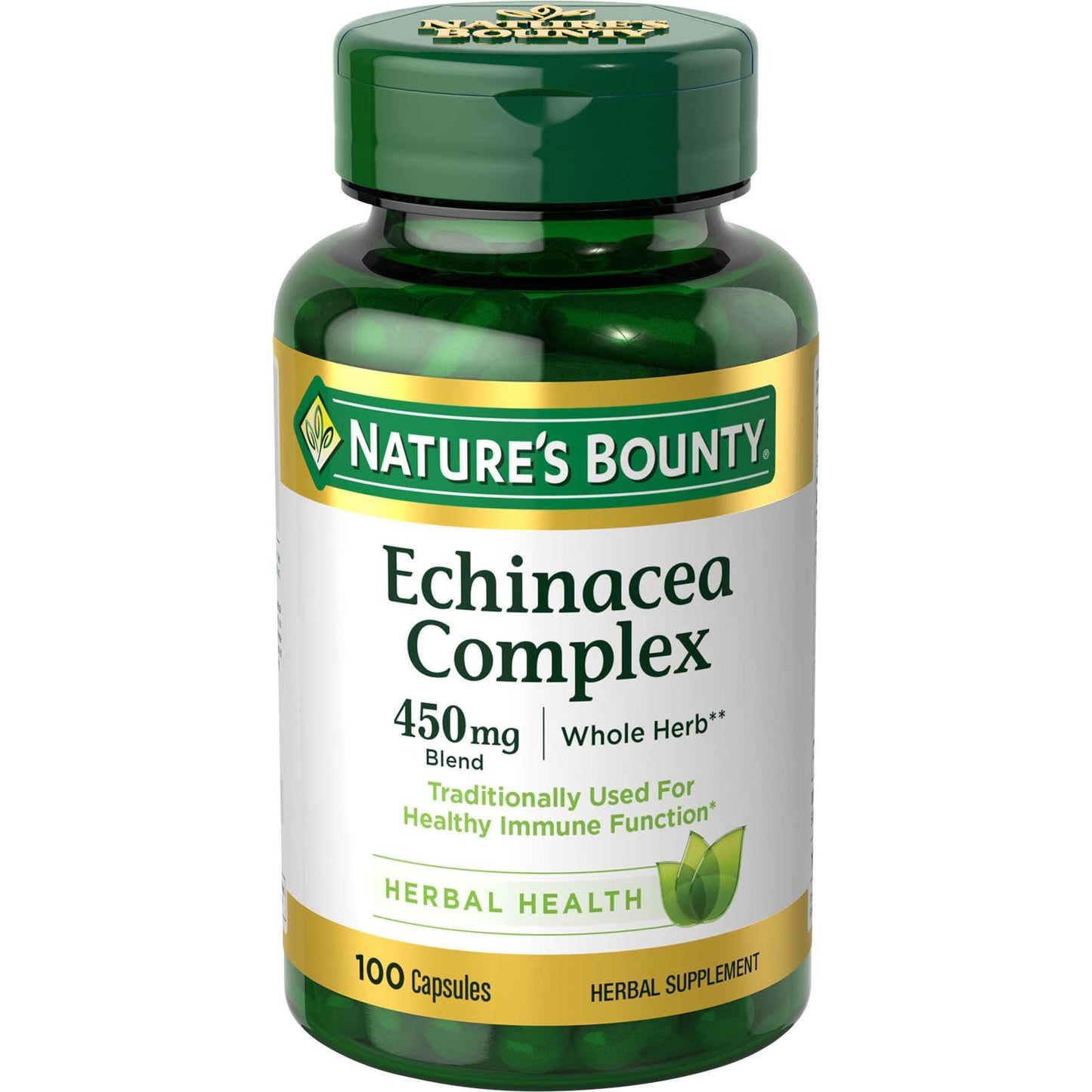 Complejo de Equinácea de Nature's Bounty 450 Mg Cápsulas