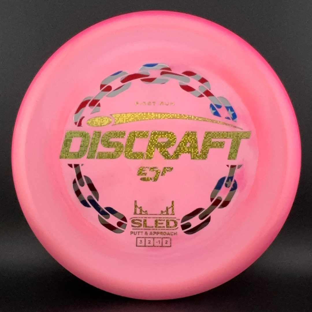 Discraft Swirl ESP Sled - Première Course Disque de Disc Golf