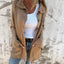 Elegant Single Breasted Knitted Wrap Coat for Women