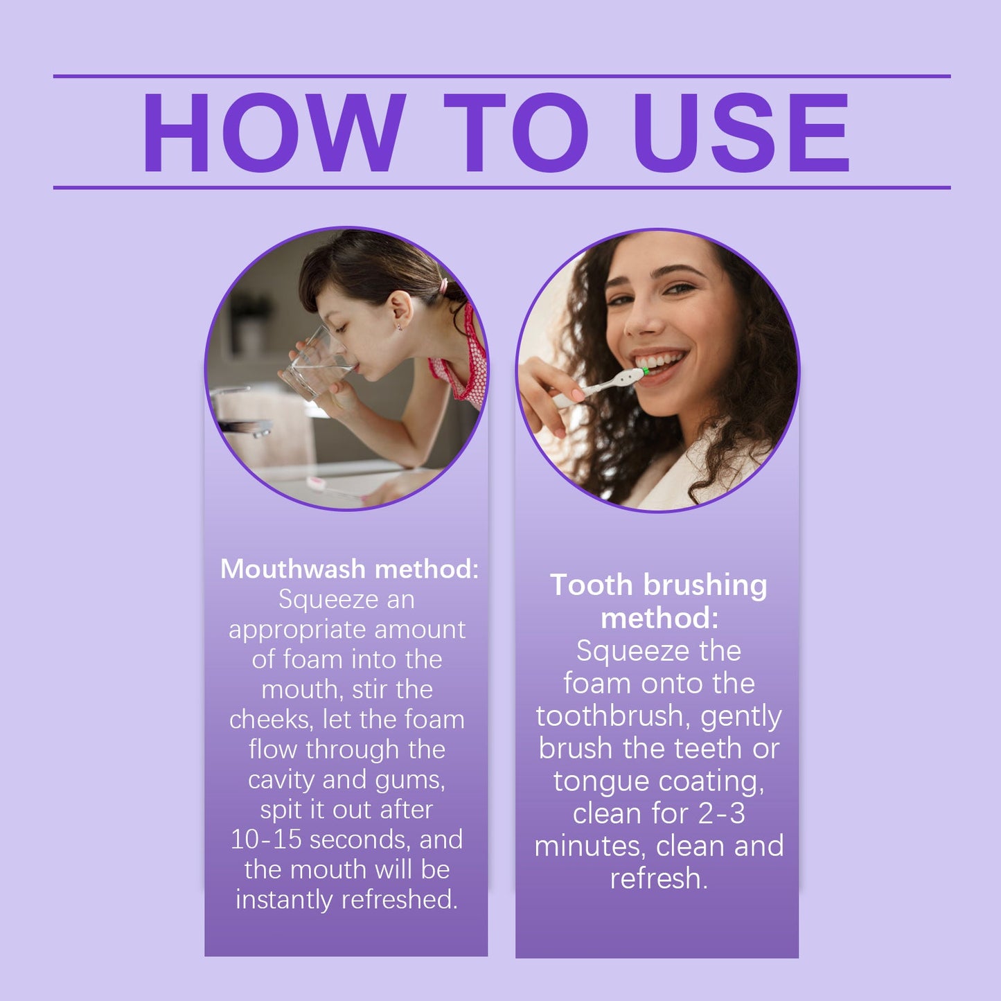 Premium Whitening Foam for Teeth Care
