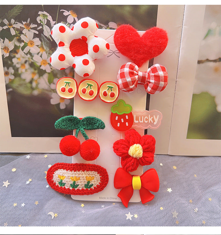 Children's Plush Hair Clip - Cute and Cozy Hair Accessory