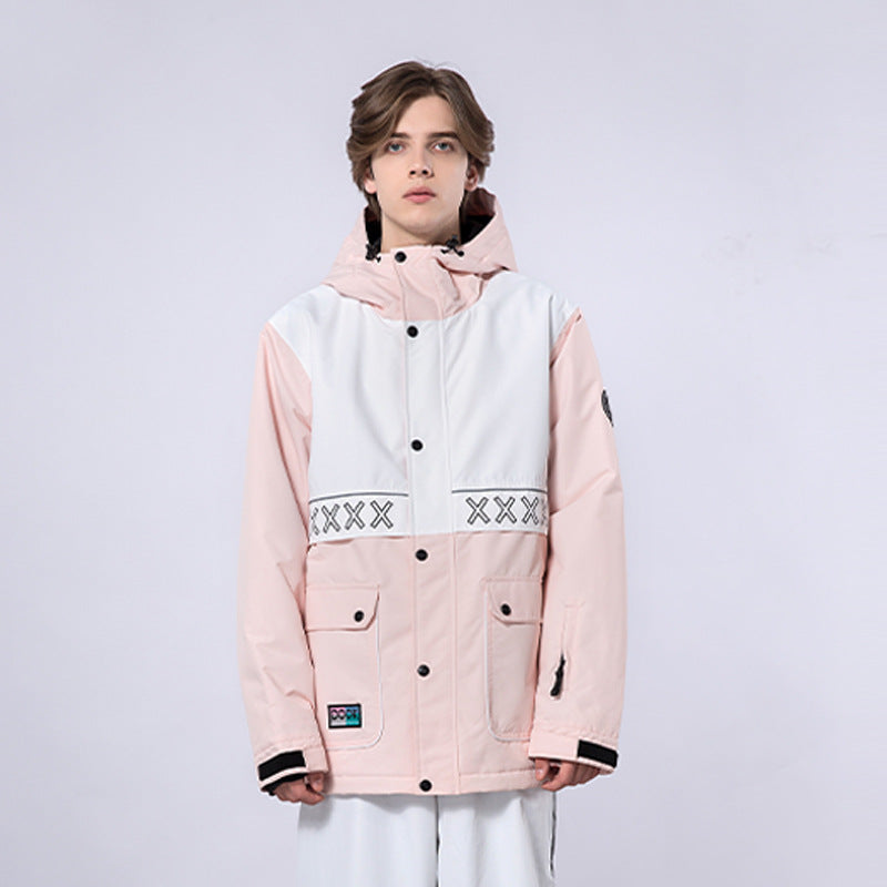 Premium Waterproof and Warm Double-board Ski Jacket