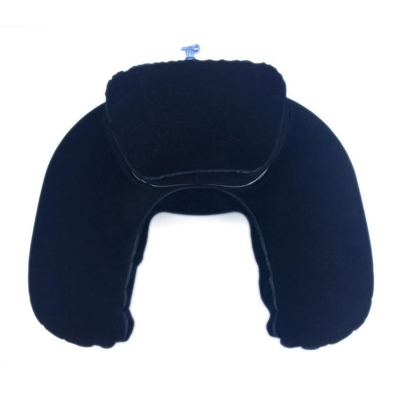 Inflatable Two-in-One Travel Pillow Set