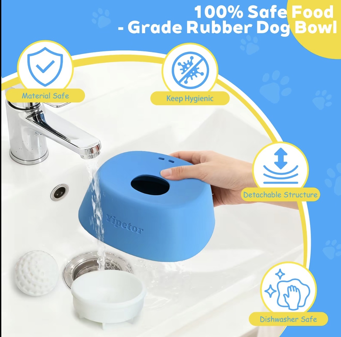 SpillGuard Lick Bowl for Mess-Free Liquid Treats