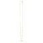 Collar de Perlas de Oro Amarillo de 14k Elegante