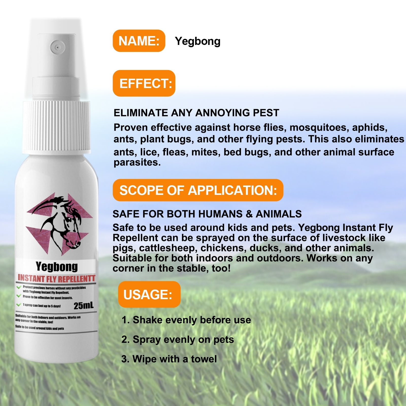 Pet Repellent, Flea Removal For Cats And Dogs External Tick And Tick Anti-Itch Spray For Cats And Dogs - Korvel