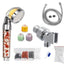 Fragrance Anion Shower Nozzle Set Adjustable Quick Connection Removable Sprinkler Basin Bathing Tub Fountain Home - Korvel