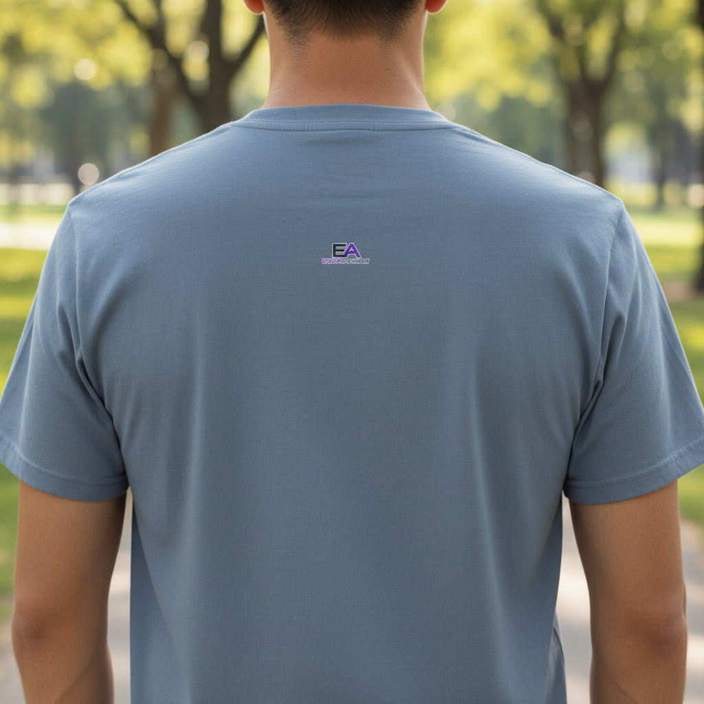États-Unis de Faire de Mon Mieux T-Shirt Teint à la Garment