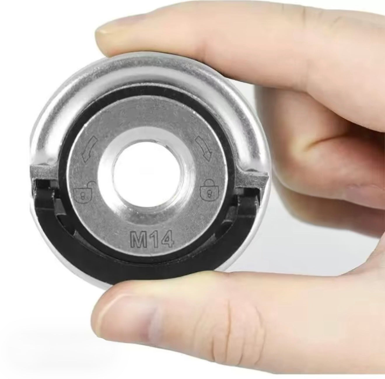 QuickLock Grinder Nut - Heavy-Duty Tool Accessory