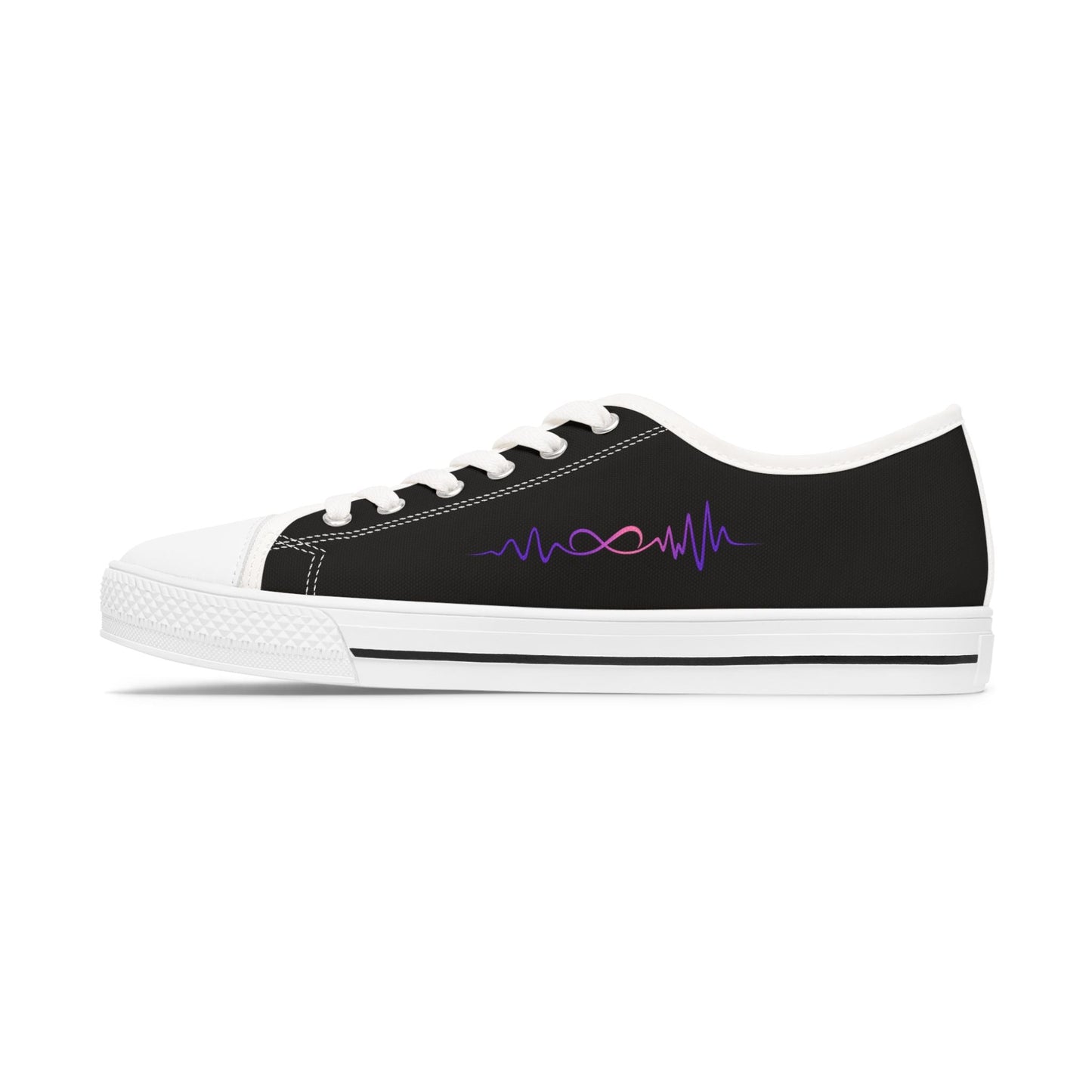Women’s Low-Top Sneakers – Epilepsy Awareness Design