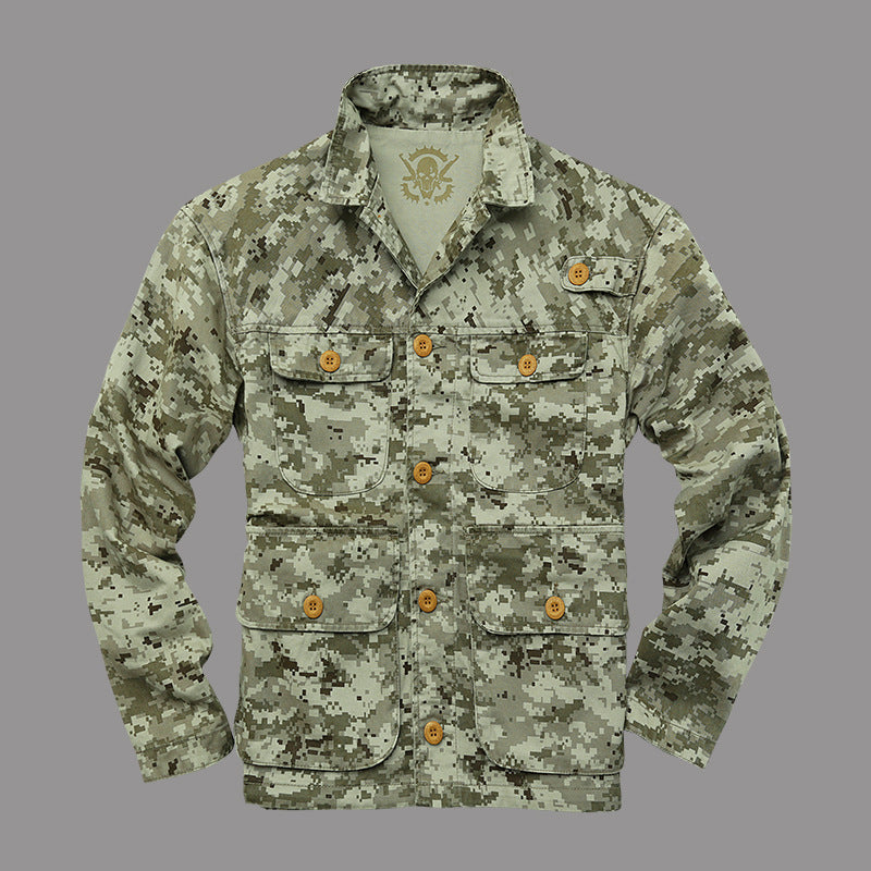 Premium Camouflage Trucker Jacket