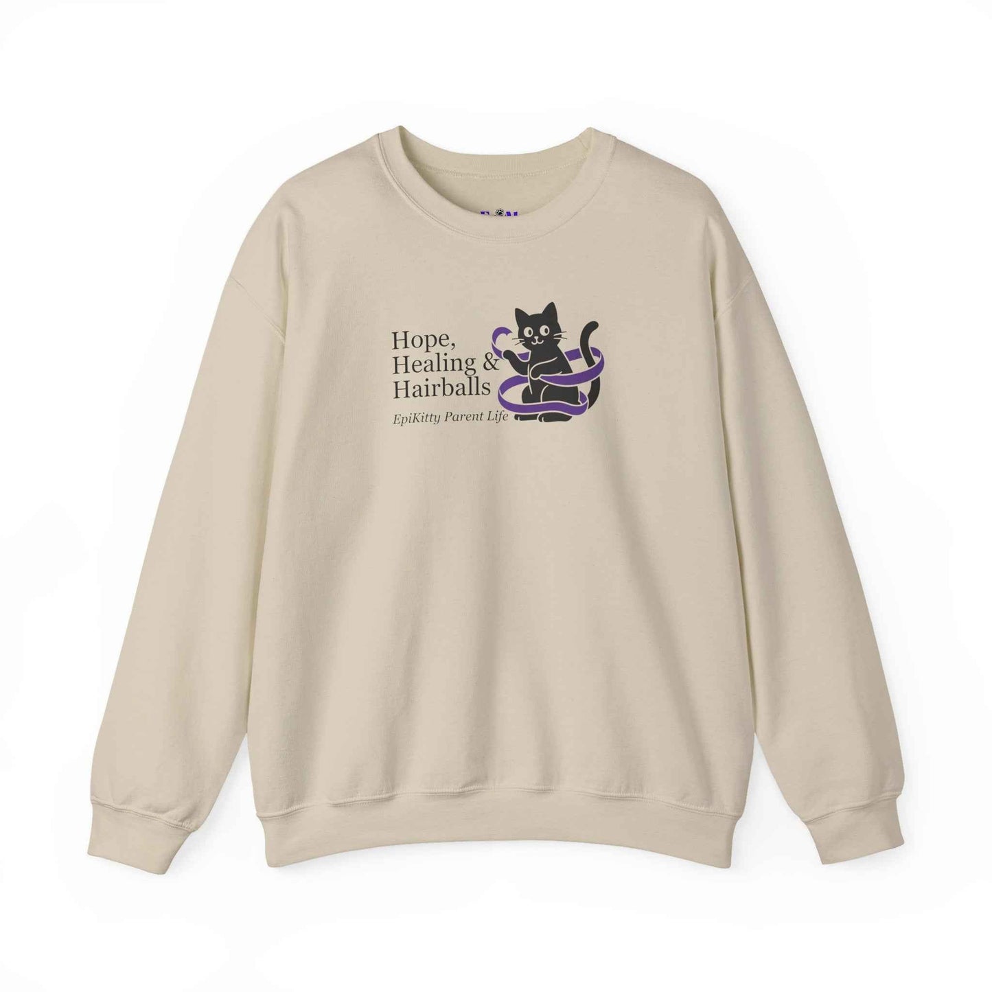 Sudadera Epikitty Parent Life de Esperanza, Sanación y Bolitas de Pelo