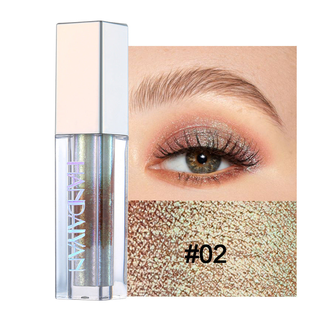 HANDAIYAN Eye Shadow Marble Liquid Eye Shadow Color Shine Diamond Chameleon Pearl Liquid Eye Shadow - Korvel