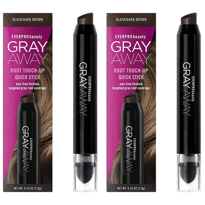 Everpro Gray Away Root Touch-Up Quick Stick – Black/Dark Brown
