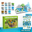 My Building World Magnetic Cube DIY Cherry Blossom Mountain Children's Educational Puzzle Assembly Toy Gift - Korvel