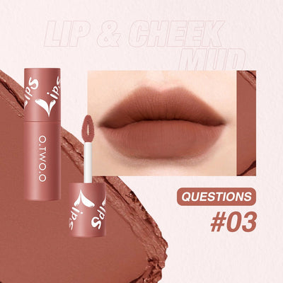 O.TWO.O Lip Clay Matte Dual-Use Lipstick & Blusher