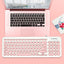 D520 Silent Wired Esports Keyboard USB Ultra Thin 104 Key Business Office Retro Punk Computer Gaming Keyboard - Korvel