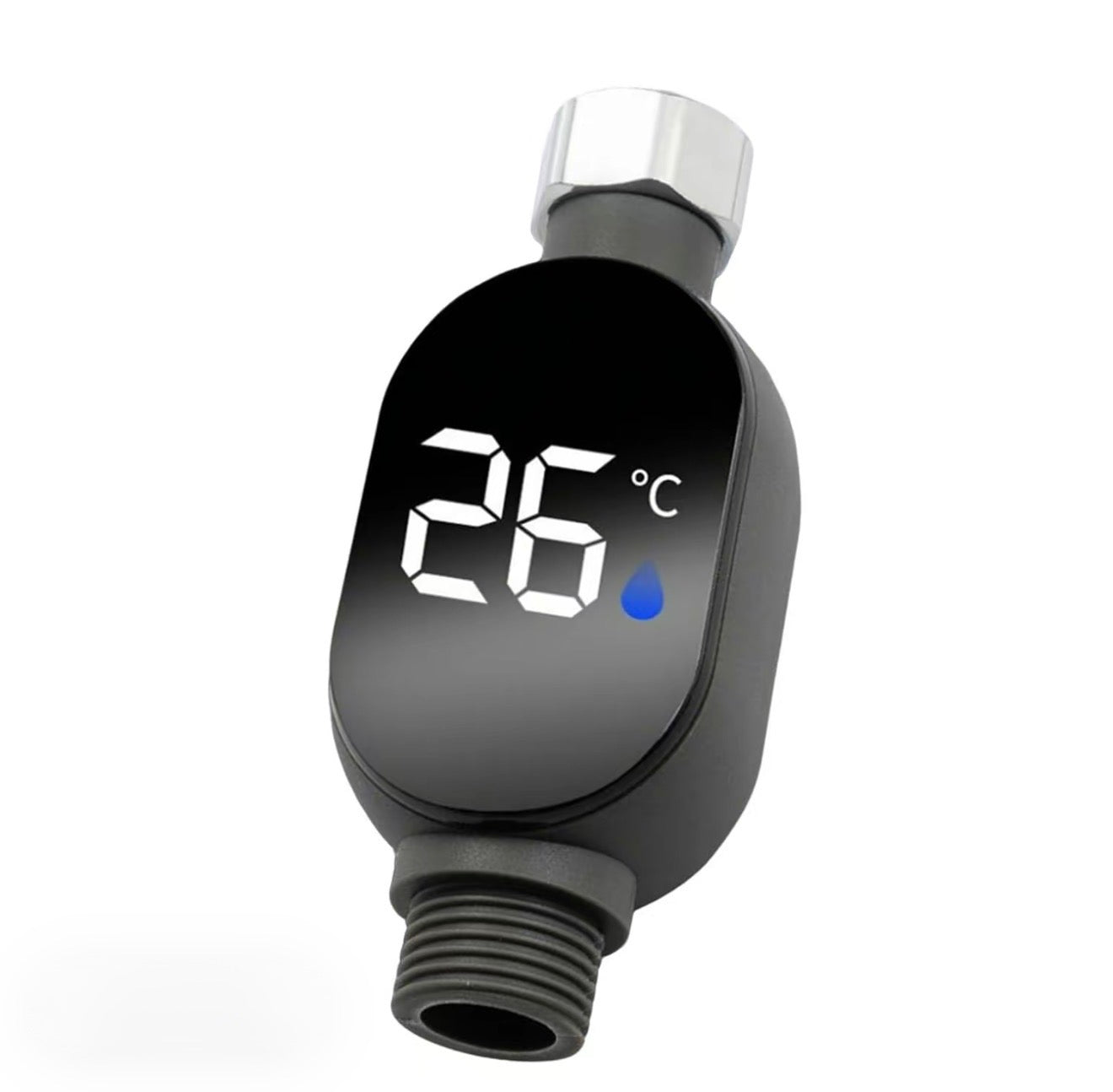 Monitor de Ducha AquaTemp - Medidor de Temperatura Inteligente