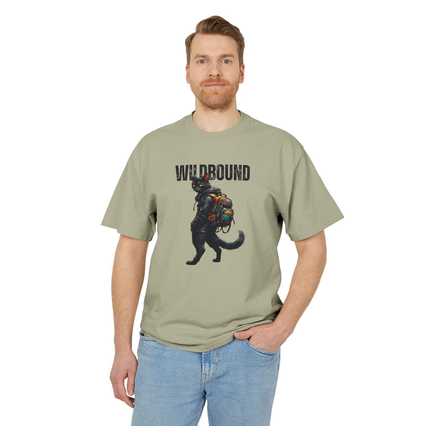 Wildbound Backpack Cat Heavyweight Tee