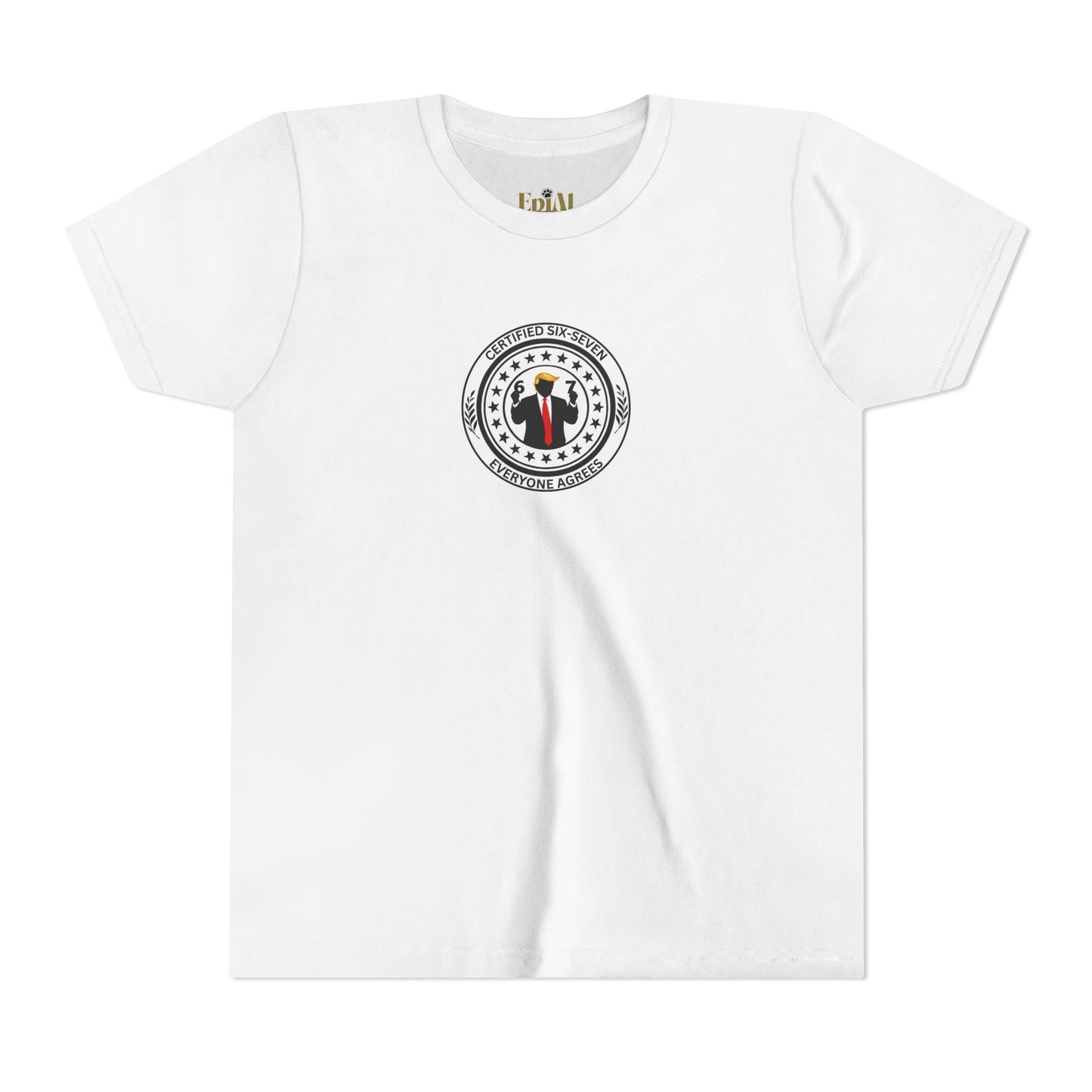 Camiseta Infantil Certificada Six-Seven