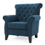Silla Tapizada Springfield - Azul Marino