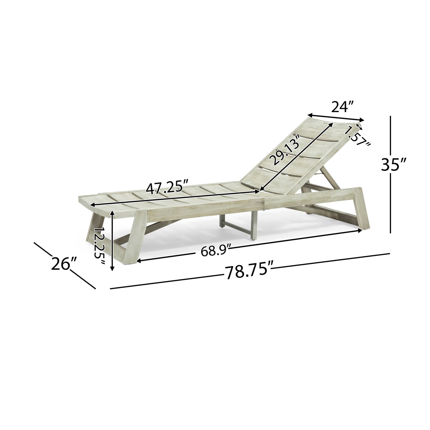 MAKI CHAISE LOUNGE - Korvel