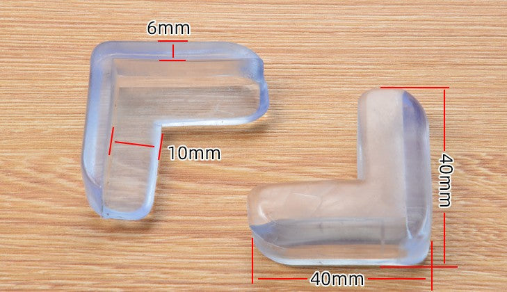 4Pcs Baby Silicone Safety Protector Table Corner Protection - Korvel