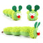 Juguete de Masticar Catnip en Forma de Oruga para Juego Interactivo