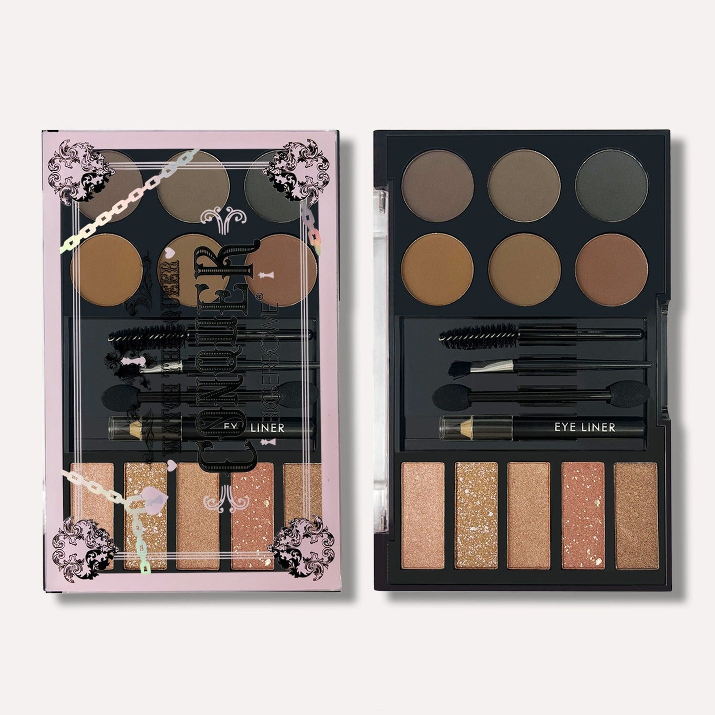 Premium Eyeshadow and Eyebrow Powder Palette