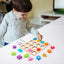 Wooden shape matching block box, children's early education cognitive color, graphic matching card, matching block toy - Korvel