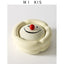 Elegant Ceramic Ashtray with Lid for Home and Office