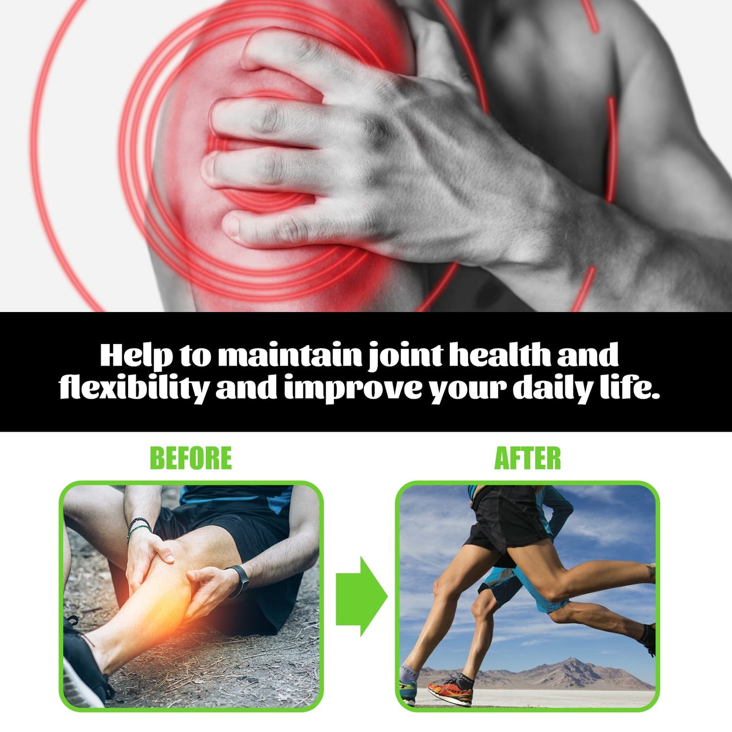 Joint Pain Cream, Joint Pain Relieve Neck Shoulder Blades Lumbar Spine Sour Bloated Body Care Cream - Korvel