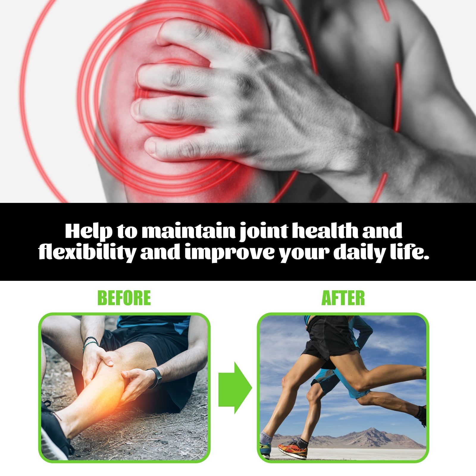 Joint Pain Cream, Joint Pain Relieve Neck Shoulder Blades Lumbar Spine Sour Bloated Body Care Cream - Korvel