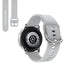 Suitable for Samsung Galaxy Watch Active2 Solid Color Silicone Strap 20/22mm Universal Strap - Korvel