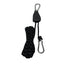 Outdoor camping canopy wind rope tent rope pulley adjuster windproof rope light fixture buckle hanging rope adjustable lifting - Korvel