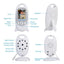 VB601 Baby Monitor 2 inch BeBe Baba Electronic Babysitter Radio Video Nanny Camera Night Vision Temperature Monitoring 8 Lullaby - Korvel