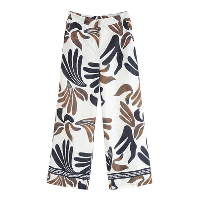 Unique Casual Wide-Leg Pants for Spring and Summer