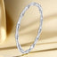 Bracelet en acier titane élégant pour femmes