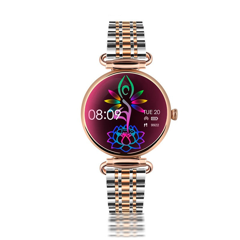 Women's smartwatch Bluetooth call heart rate blood oxygen sleep health monitoring sports watch - Korvel