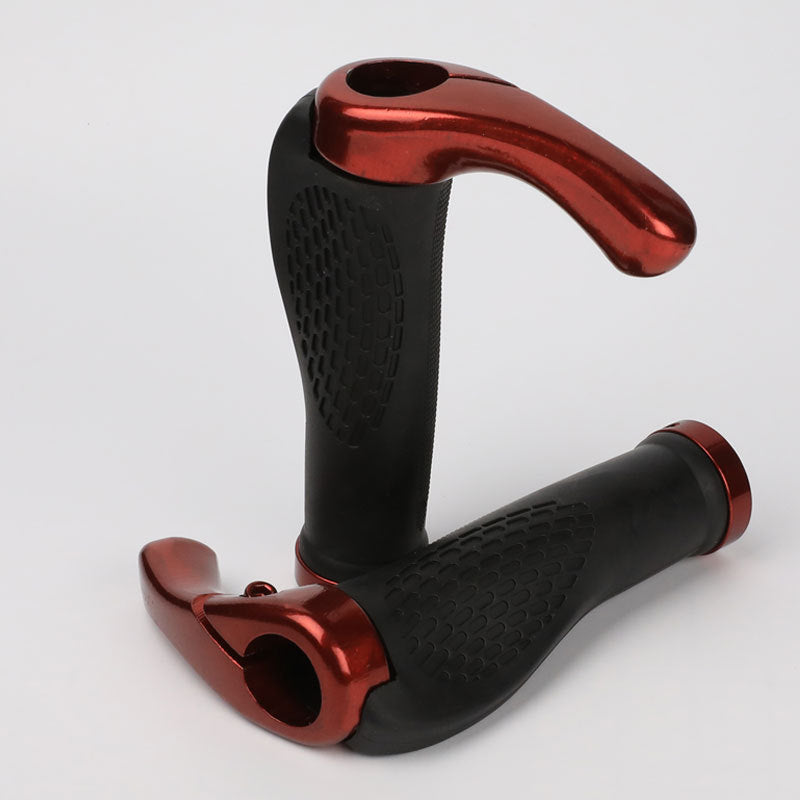 Mountain Bike Meat Ball Lock Handle Cover With Auxiliary Handle Horn Handle Cover Bicycle Equipment - Korvel
