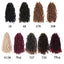 18 24 36 inch Wig Earthworm Crooked Crochet Fiber Wig NuLocs Braiding Hair Dirty Braid - Korvel