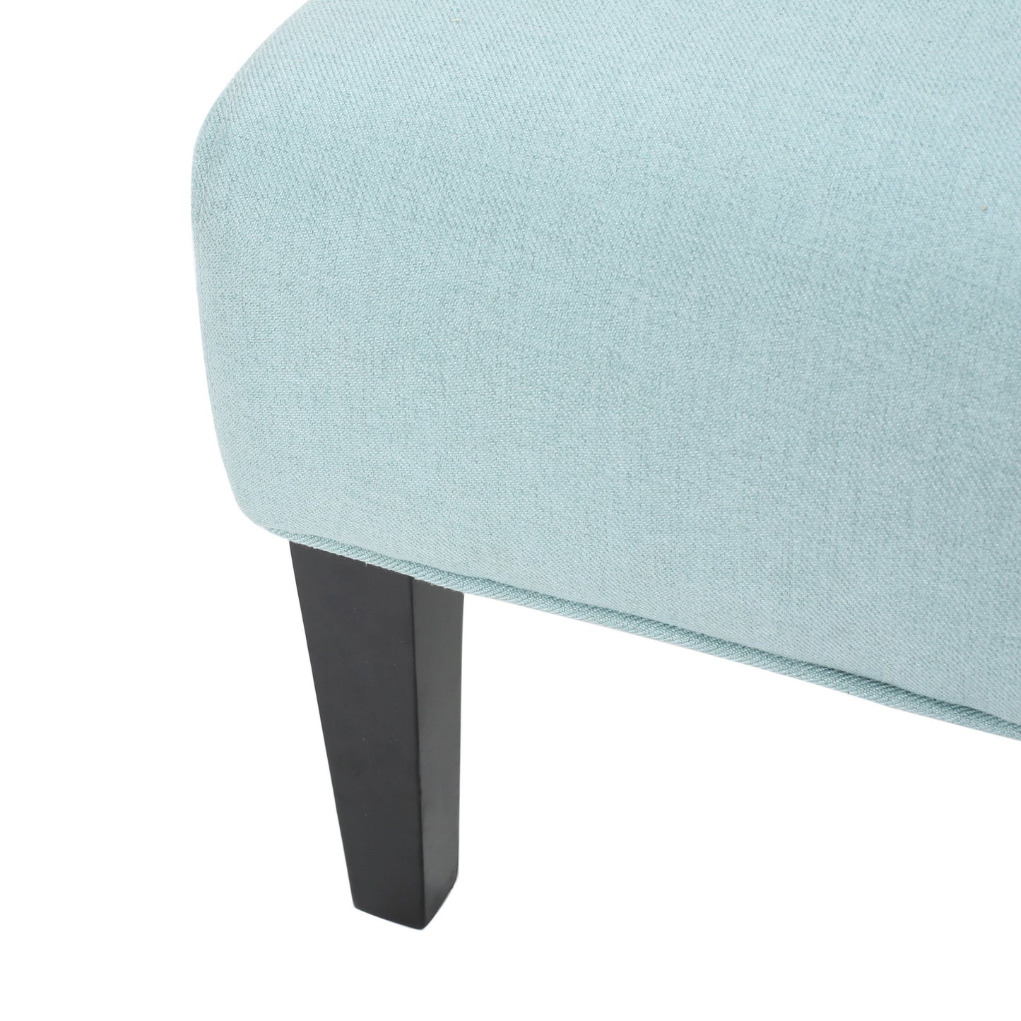 Elegant Light Blue Accent Chair
