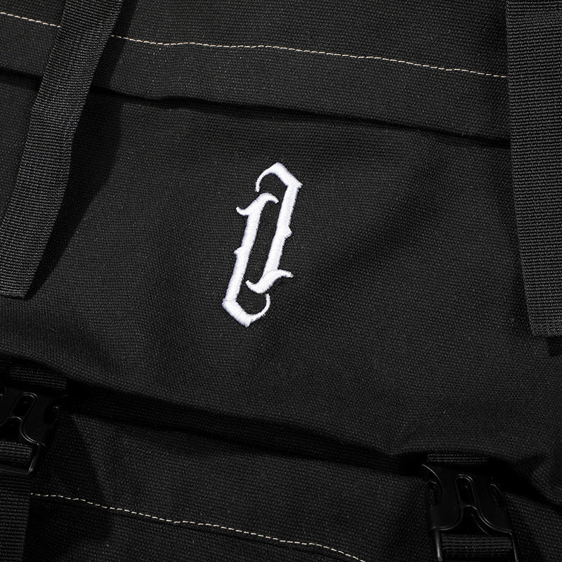 Casual Large Capacity Canvas Backpack for Travel
