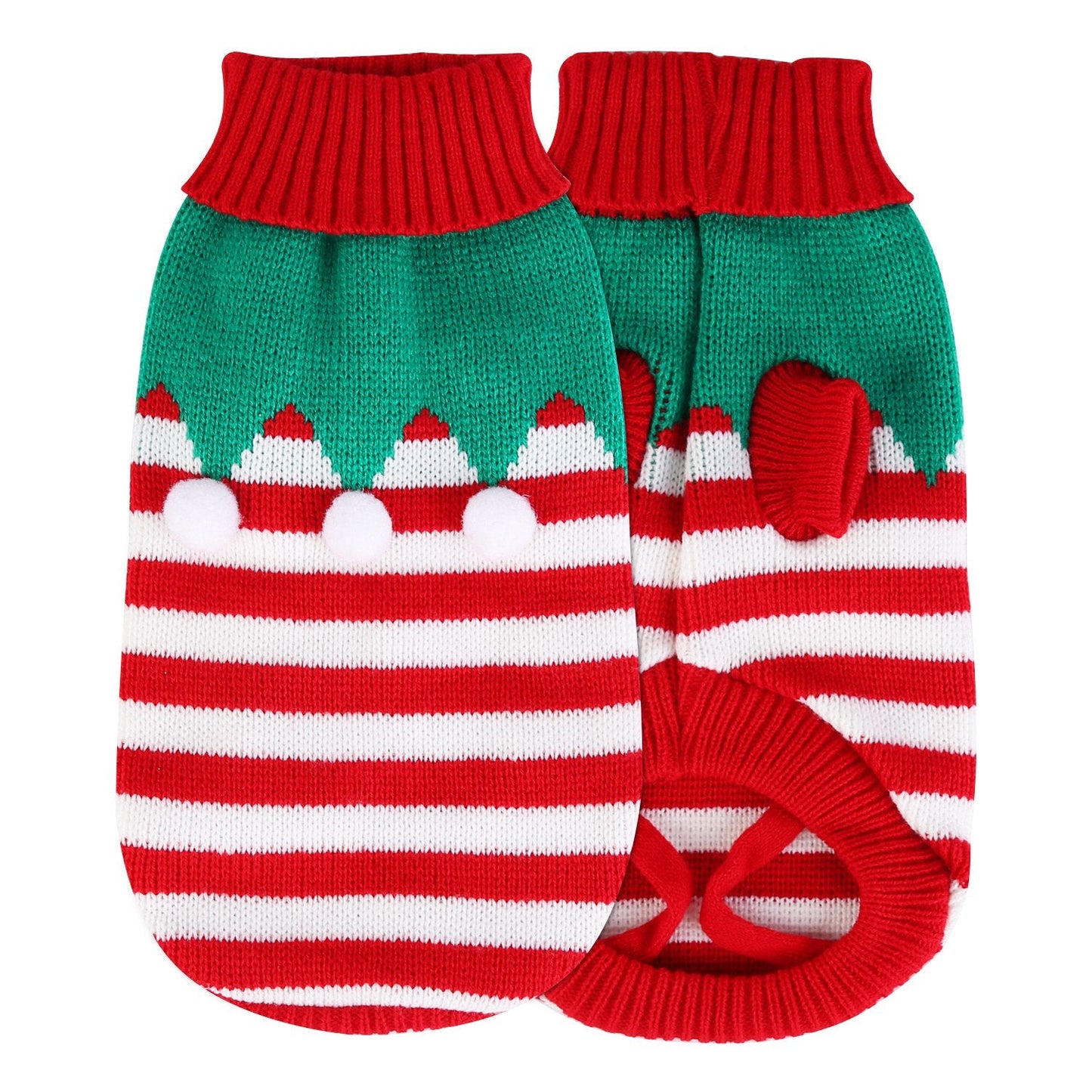 GBruno Pull Turtleneck de Noël pour Animaux