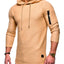 Men's Plus Size Casual Slim Fit Long Sleeve Hoodie